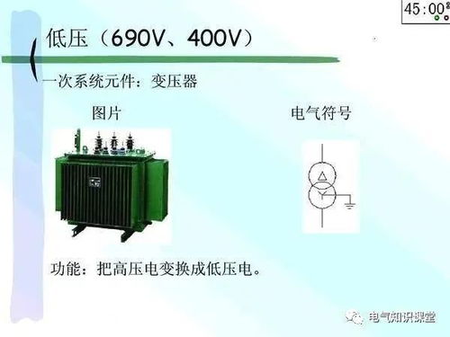 配电系统常用的44个电气设备及其符号解析,必须收藏